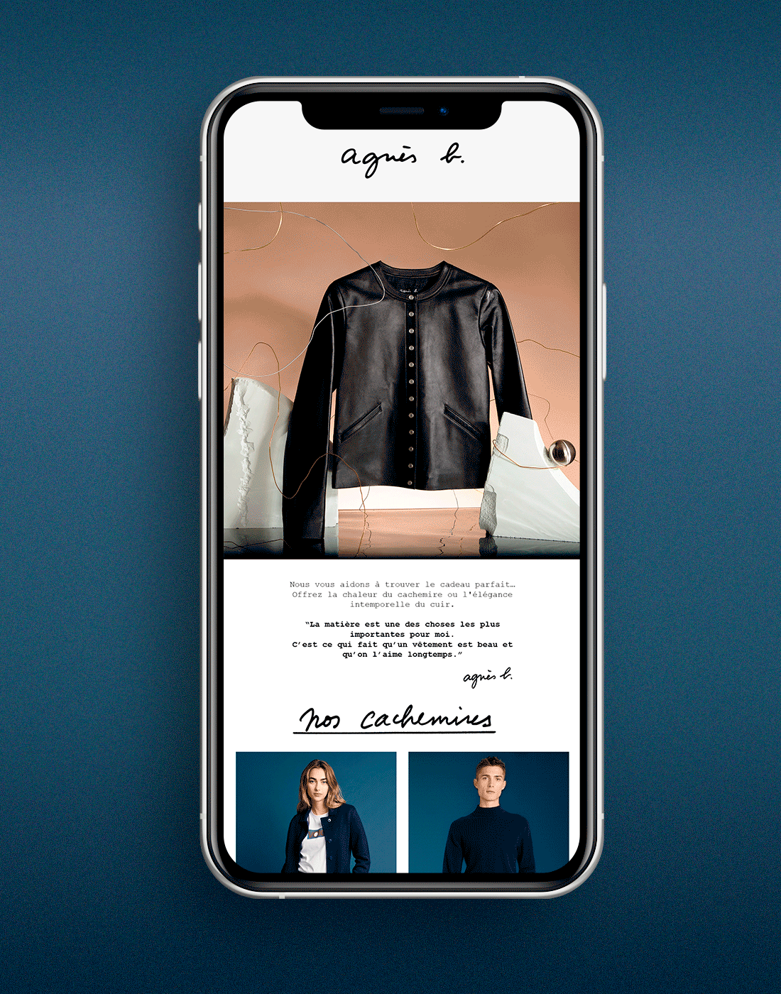 Agnès b. — animation mockup 2