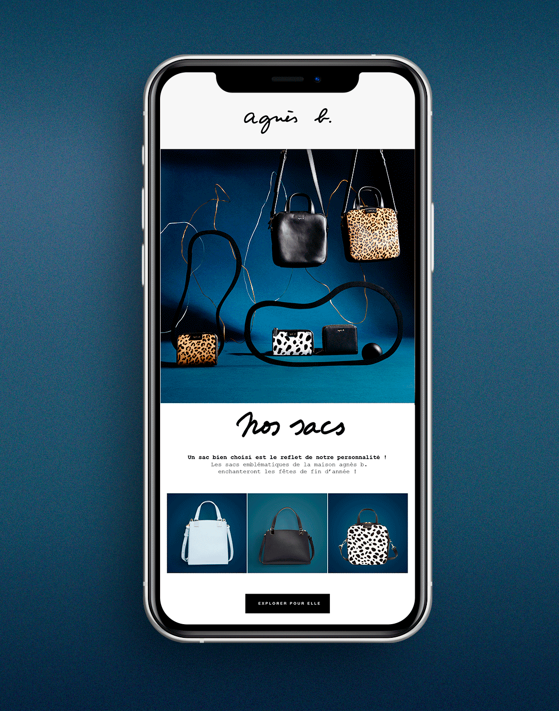 Agnès b. — animation mockup 1