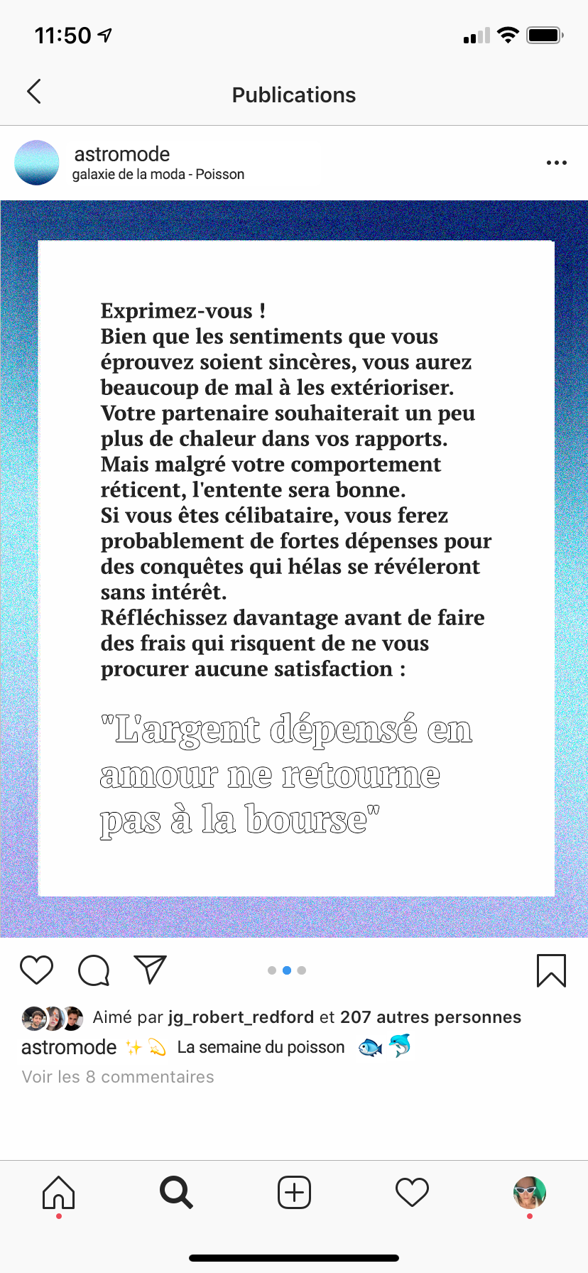 Astromode — post Instagram 2